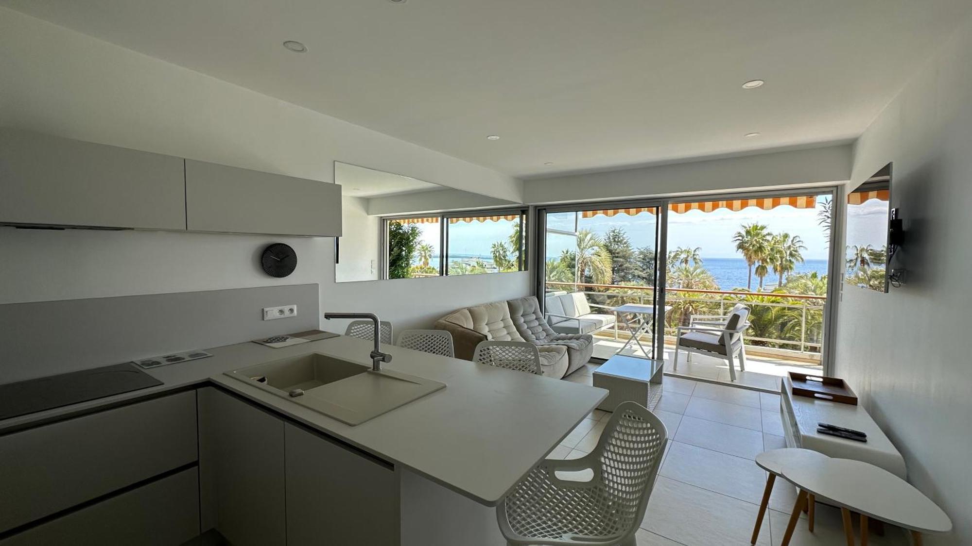 ואלאוריס Appartement 2 Chambres Vue Mer Panoramique, Proche Croisette Cannes מראה חיצוני תמונה